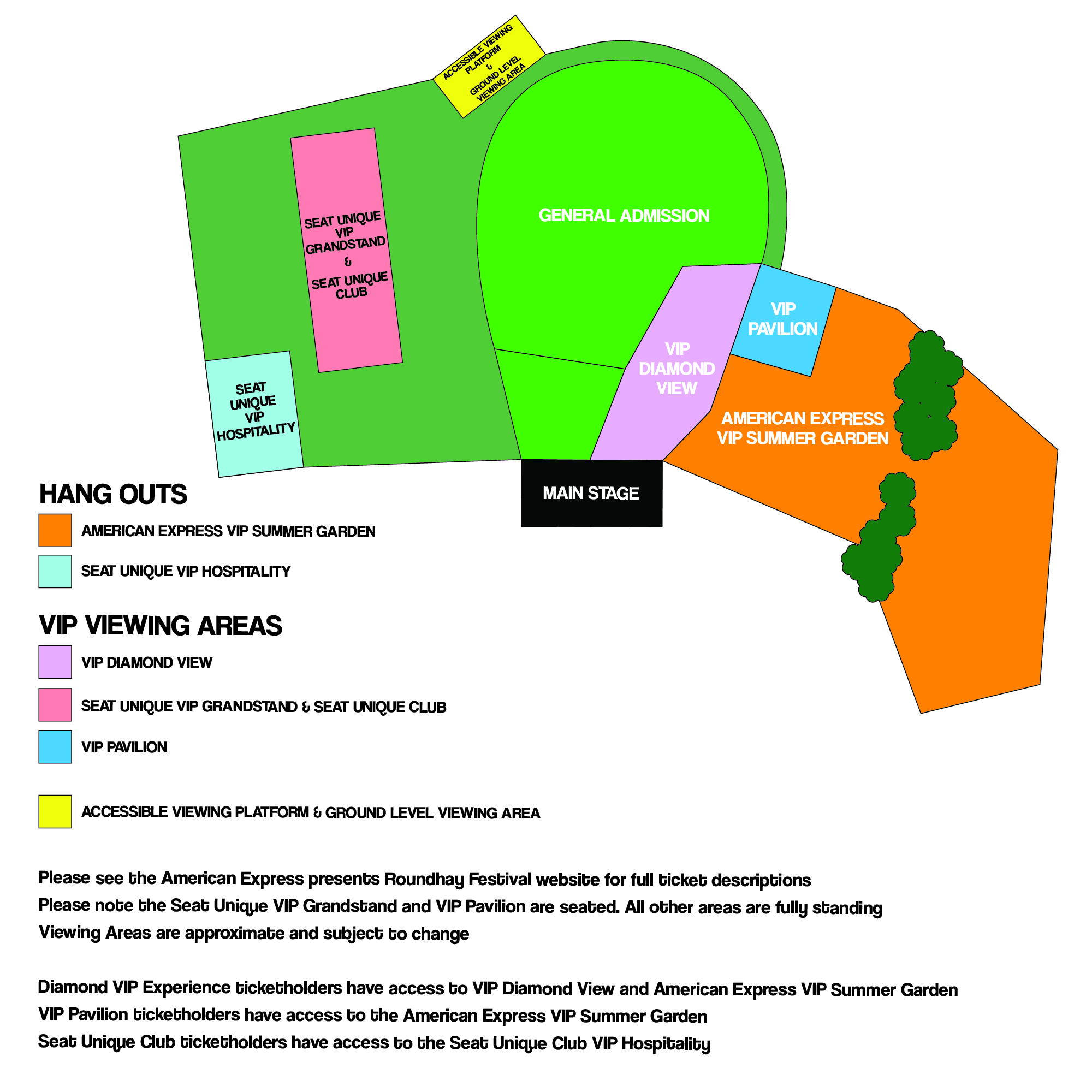 Lewis Capaldi Roundhay Festival Map 2026